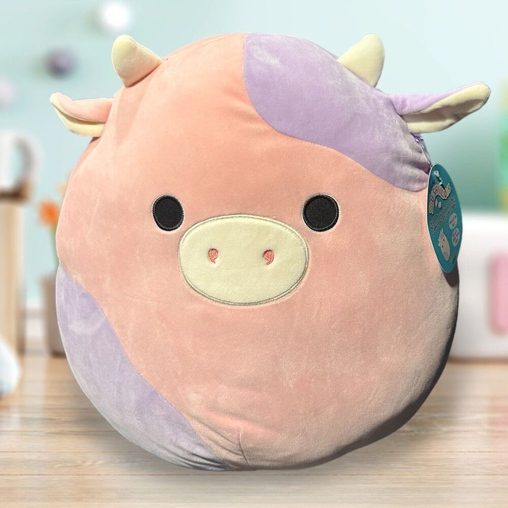 New W Tag patty the cow squishmallow 16” (Learning Express Edition)